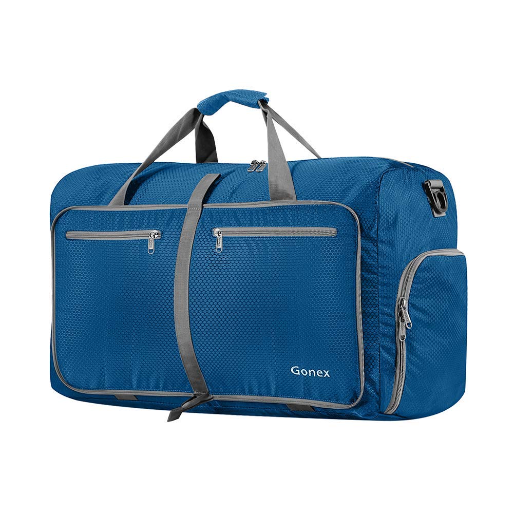 Lekesky Travel Duffel Bag 60L Duffle Bag Foldable