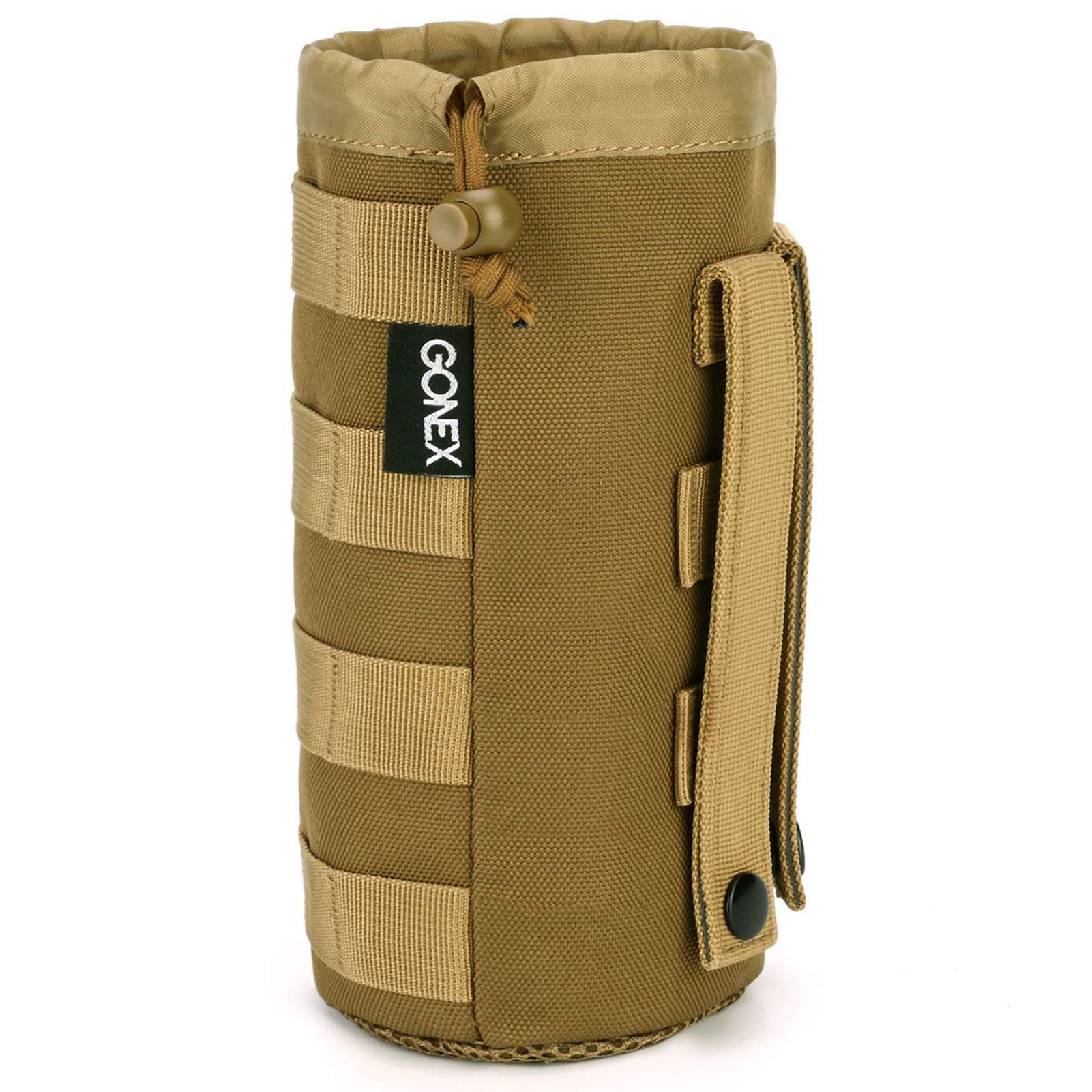 Gonex Drawstring Military MOLLE Water Bottle Pouch