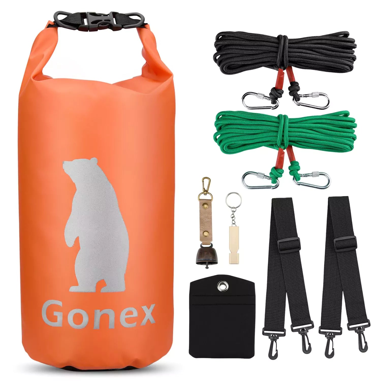 Gonex orange bear bag