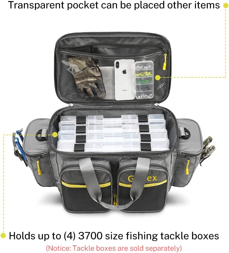 Gonex Tackle Bag | Waterproof Fishing Bag for 3600 3700 Tackle Box