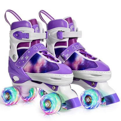 Adjustable Roller Skates for Boys, Girls | Light-Up Wheels