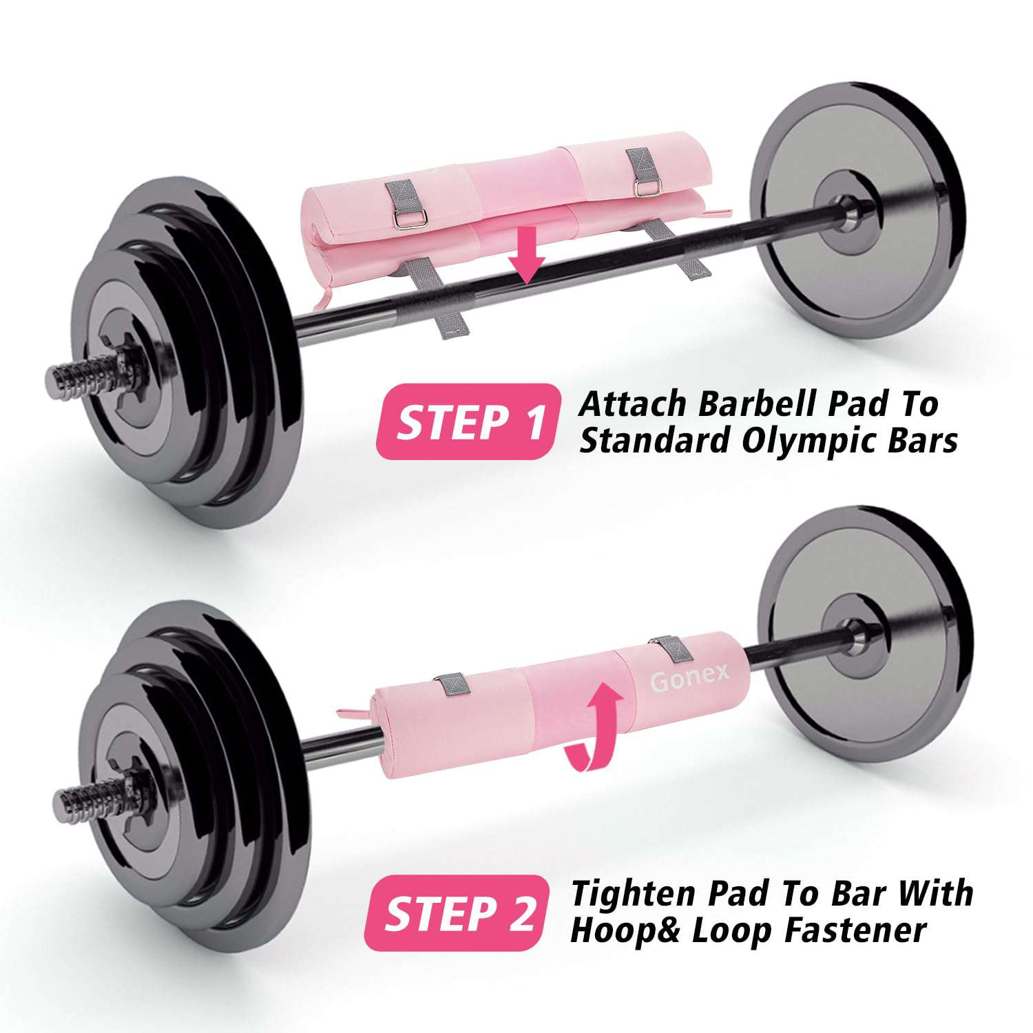 Pink weight lifting discount bar