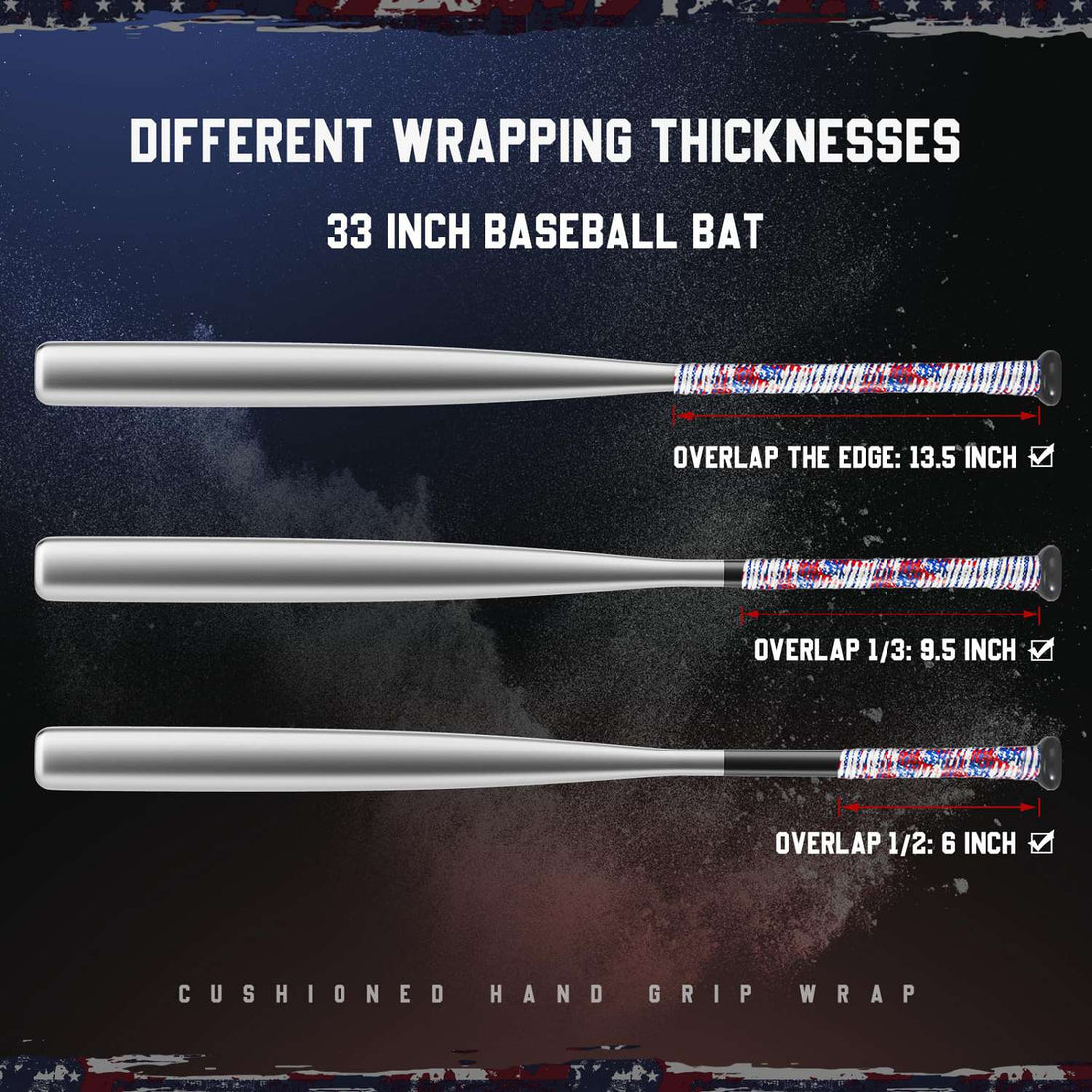 baseball bat grip thickness
