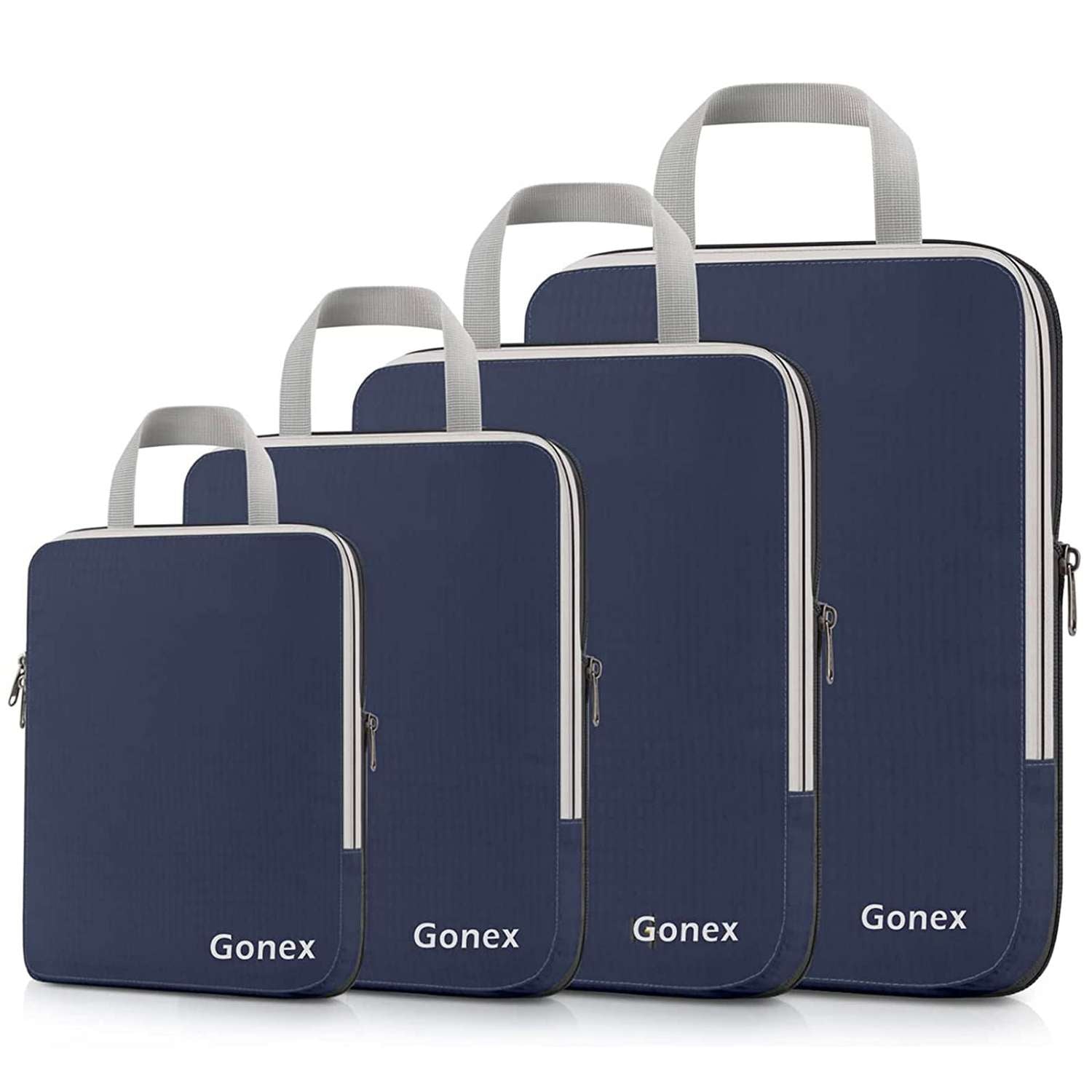 Gonex Compression Packing Cubes  Expandable Packing Organizers 4 Pcs