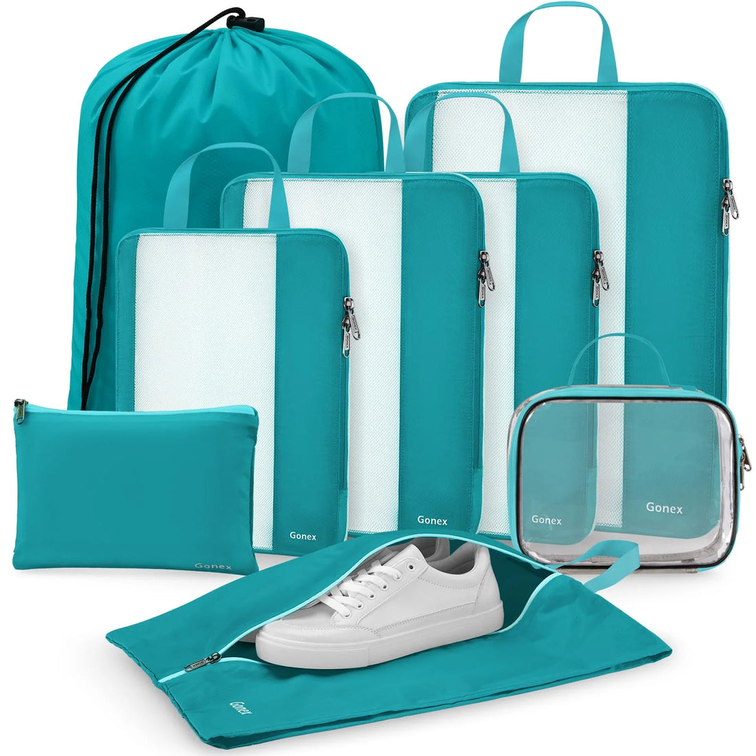 compression packing cubes set