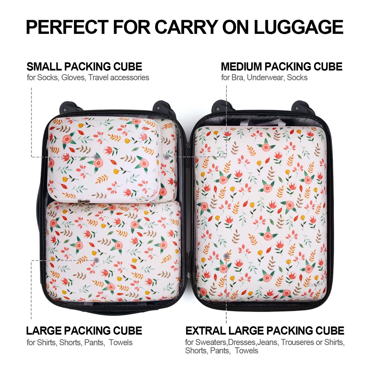 The Insider Packing Cubes (Set of 4)