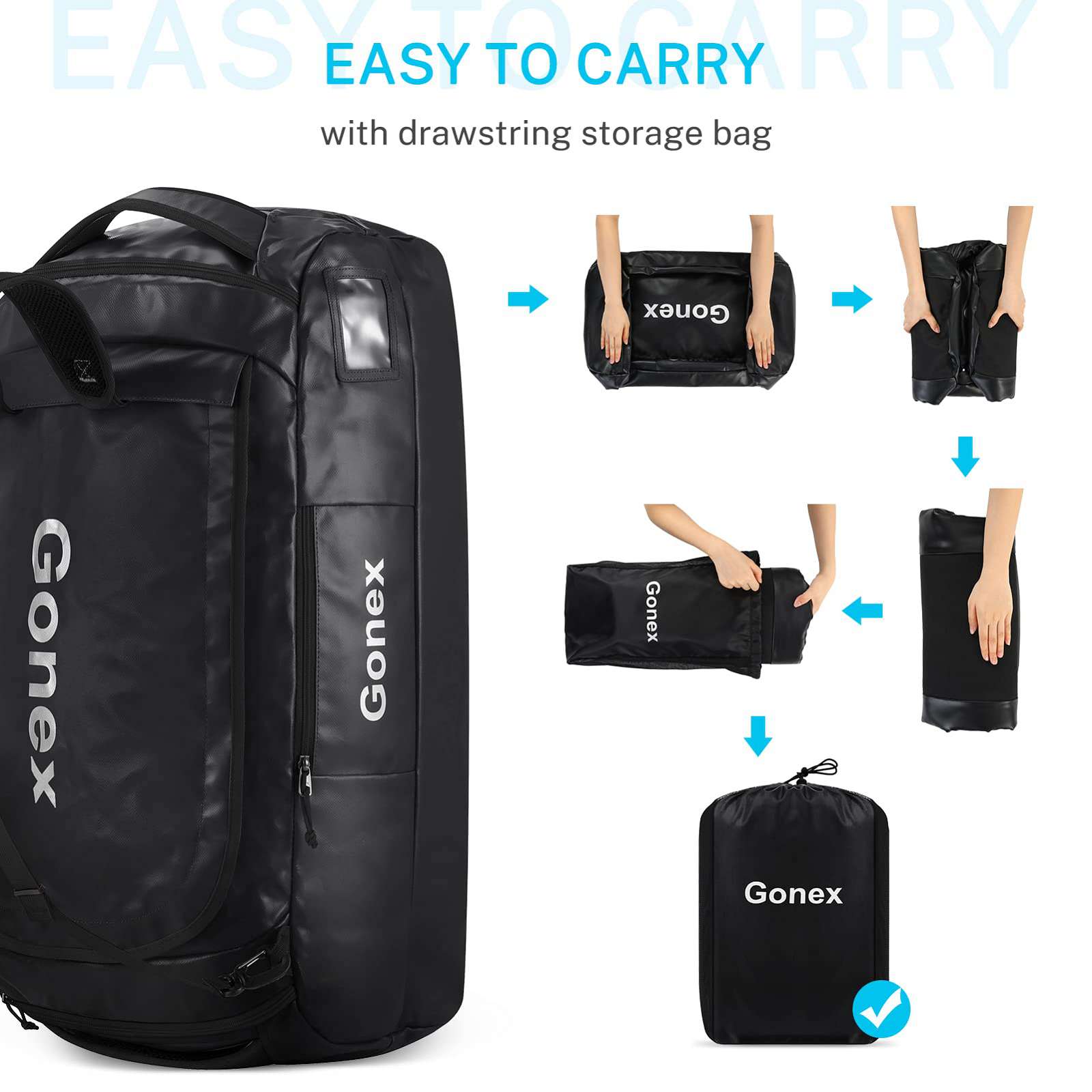 Gonex 40l duffel on sale