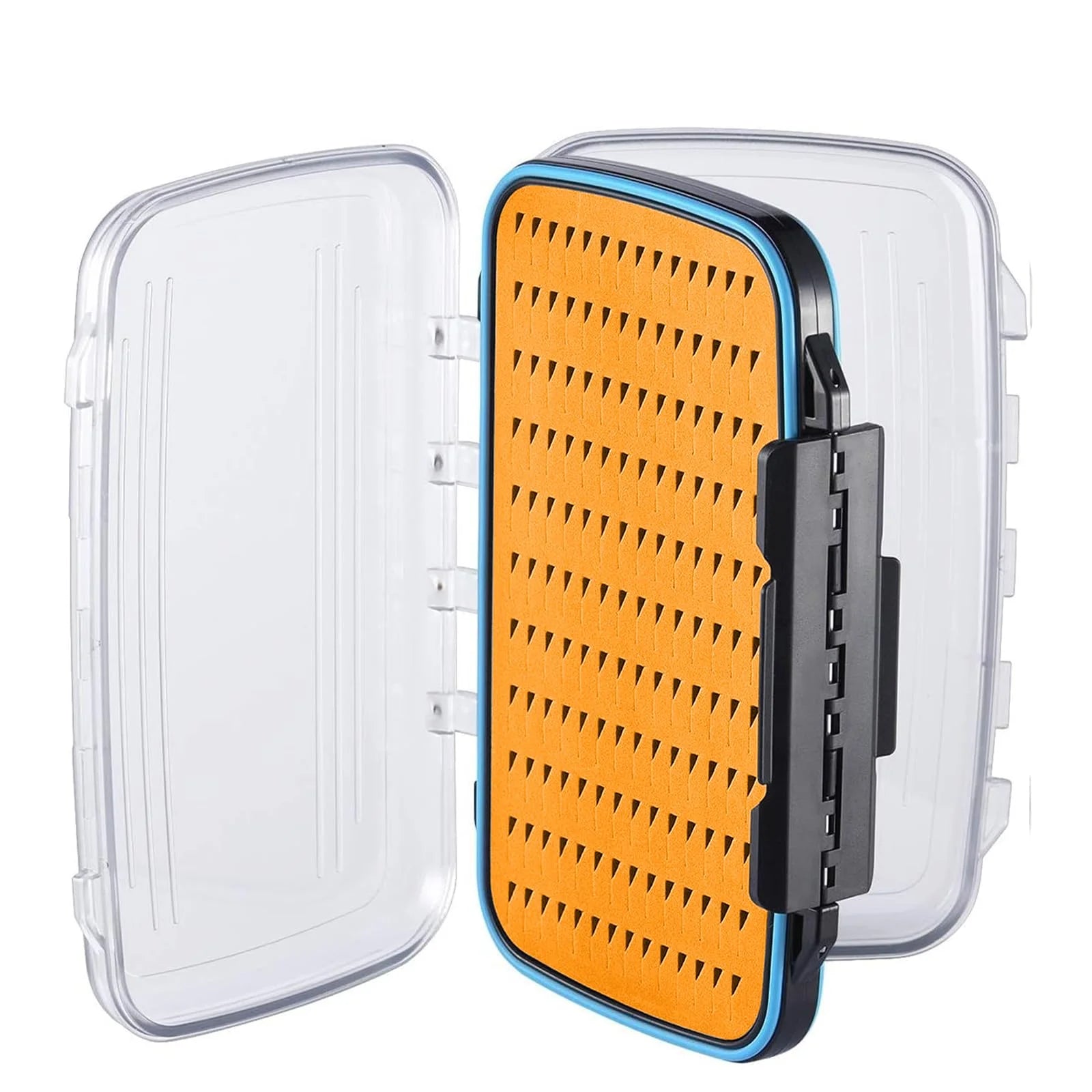 orange foam slot fly box