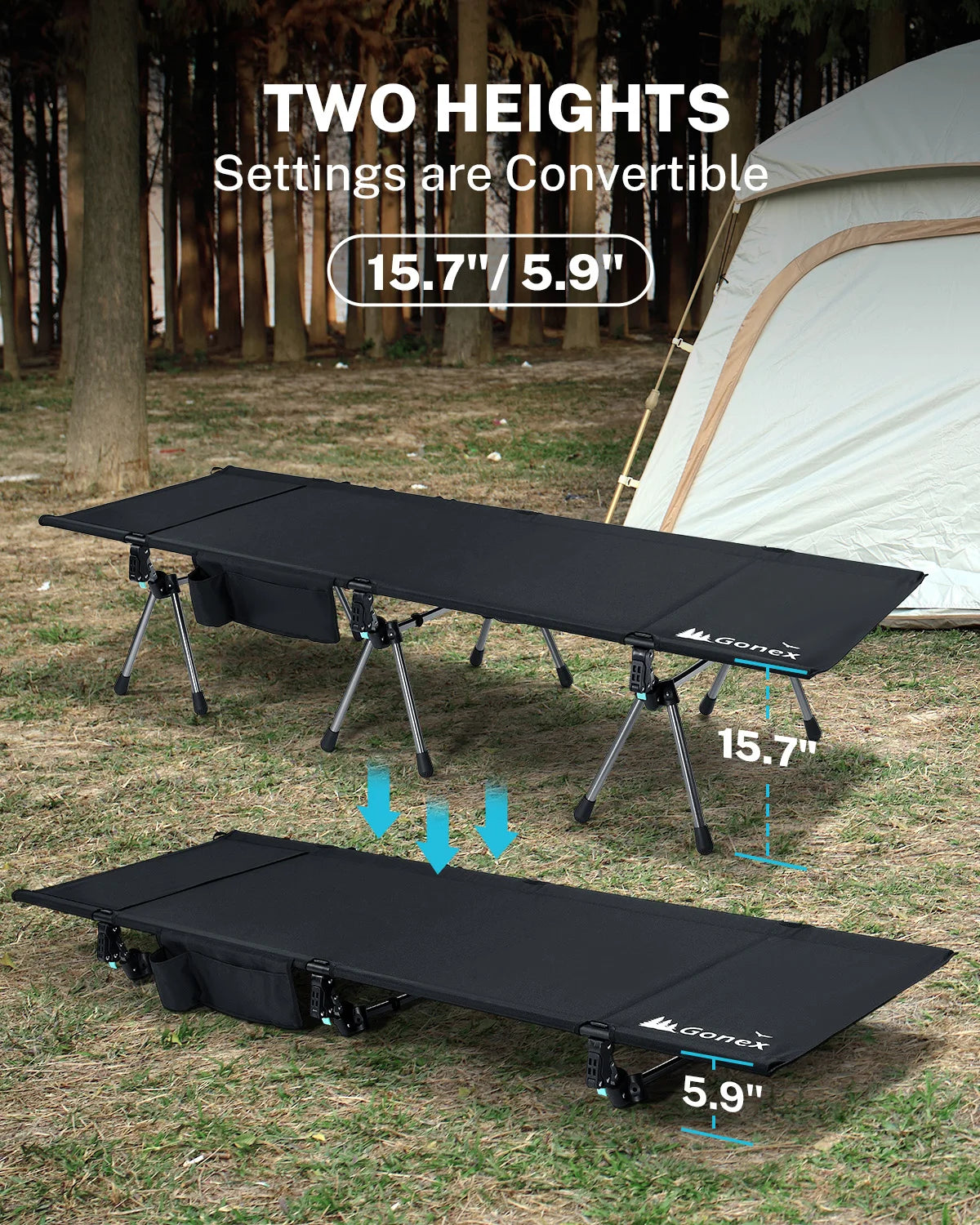 Gonex Ultra Comfort Camping Cot