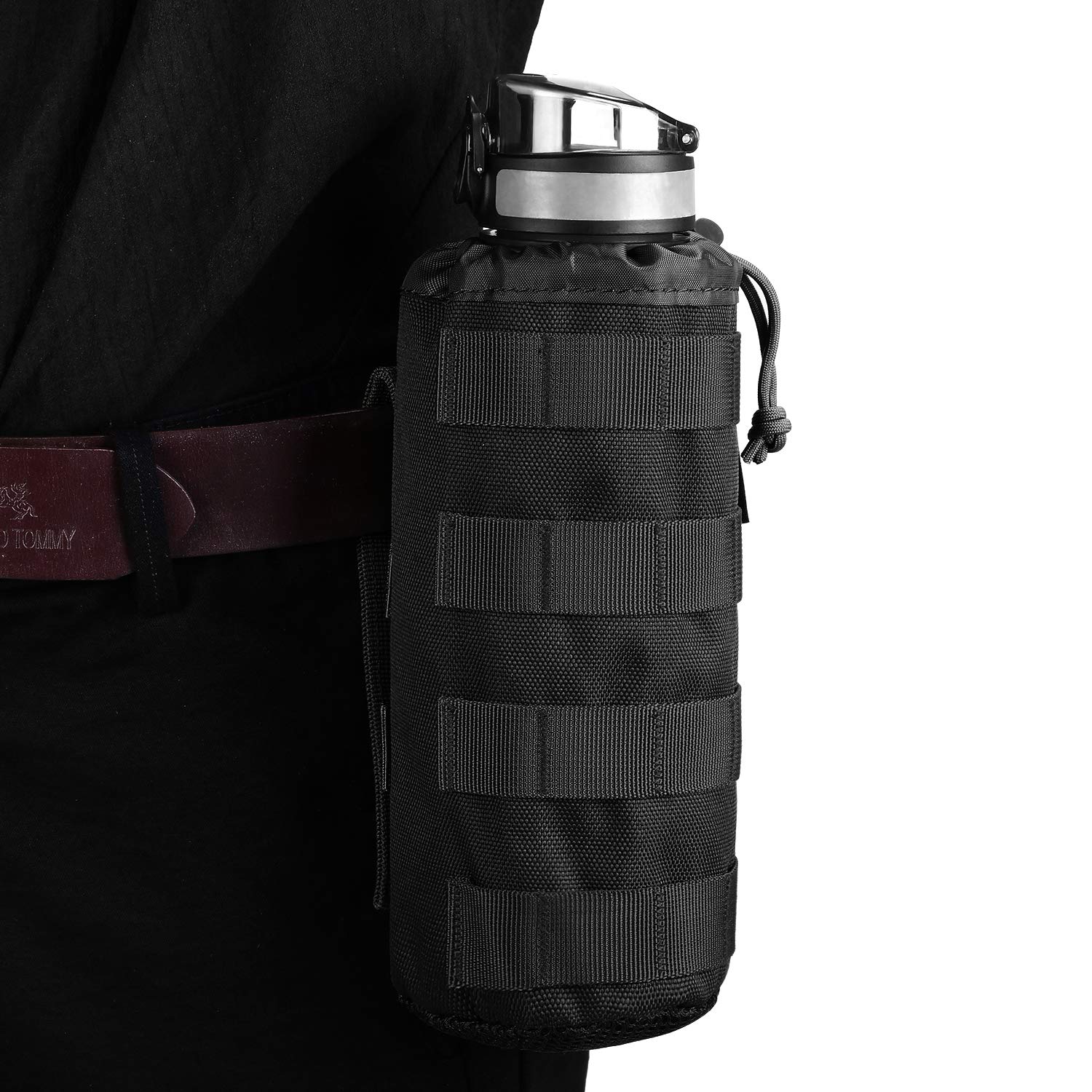 Water bottle shop belt pouch