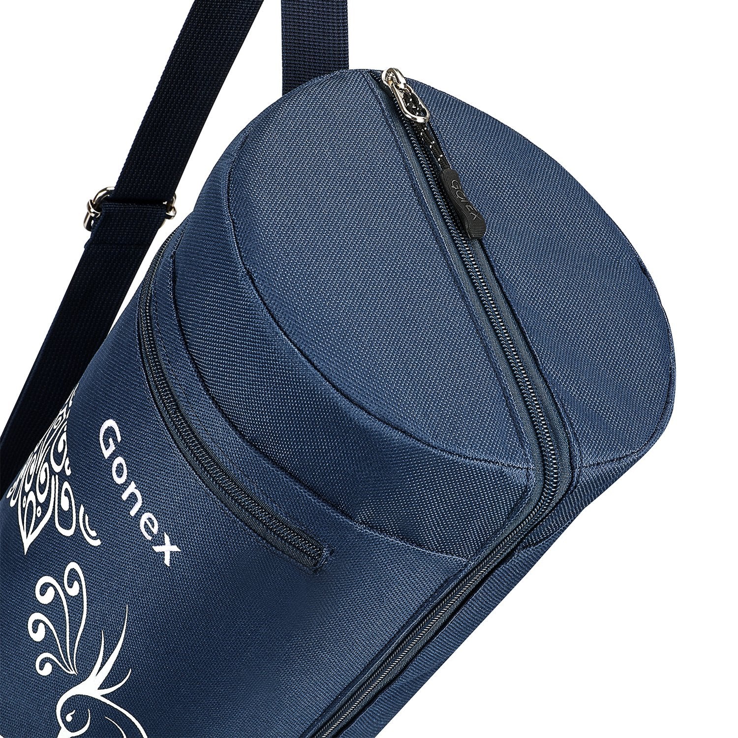Gaiam Yoga Mat Bag Full Zip Cargo Yoga Mat Carrier Bag Adjustable